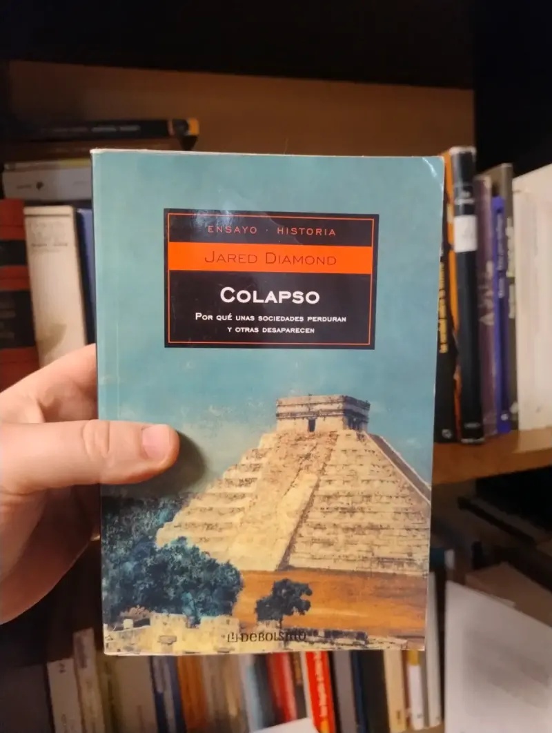 Libro 'Colapso' de Jared Diamond en buen estado - 2