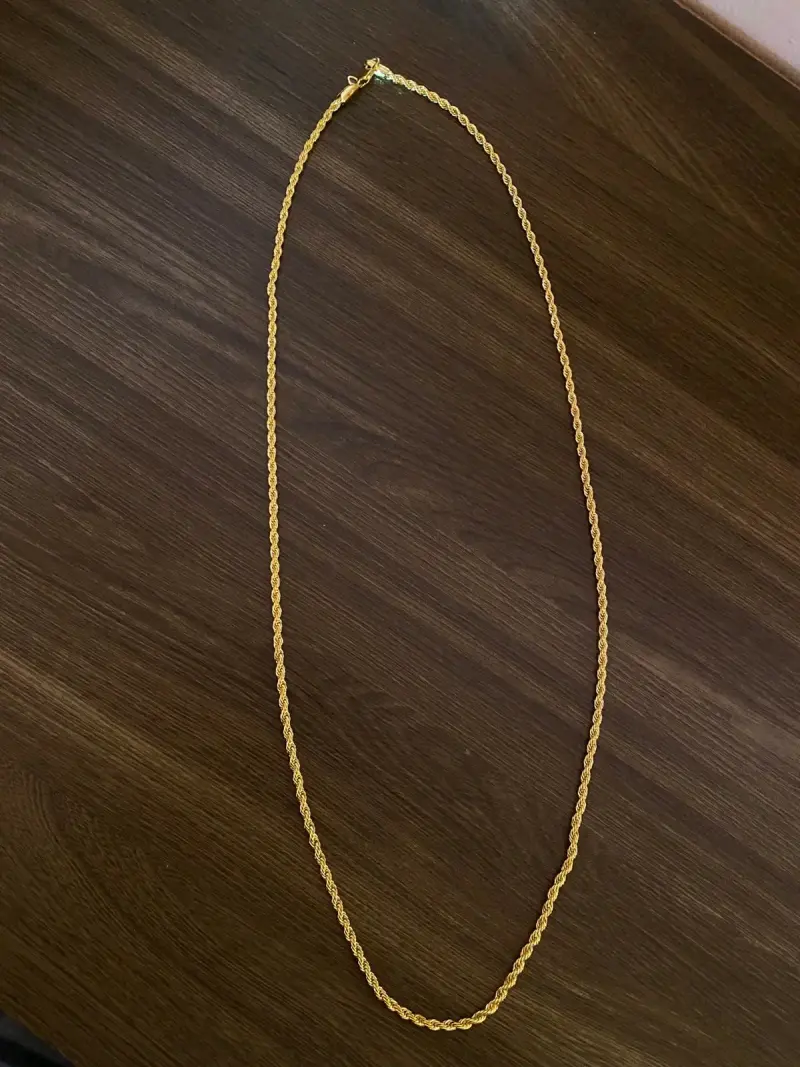 Collar de oro Turbillon - 2