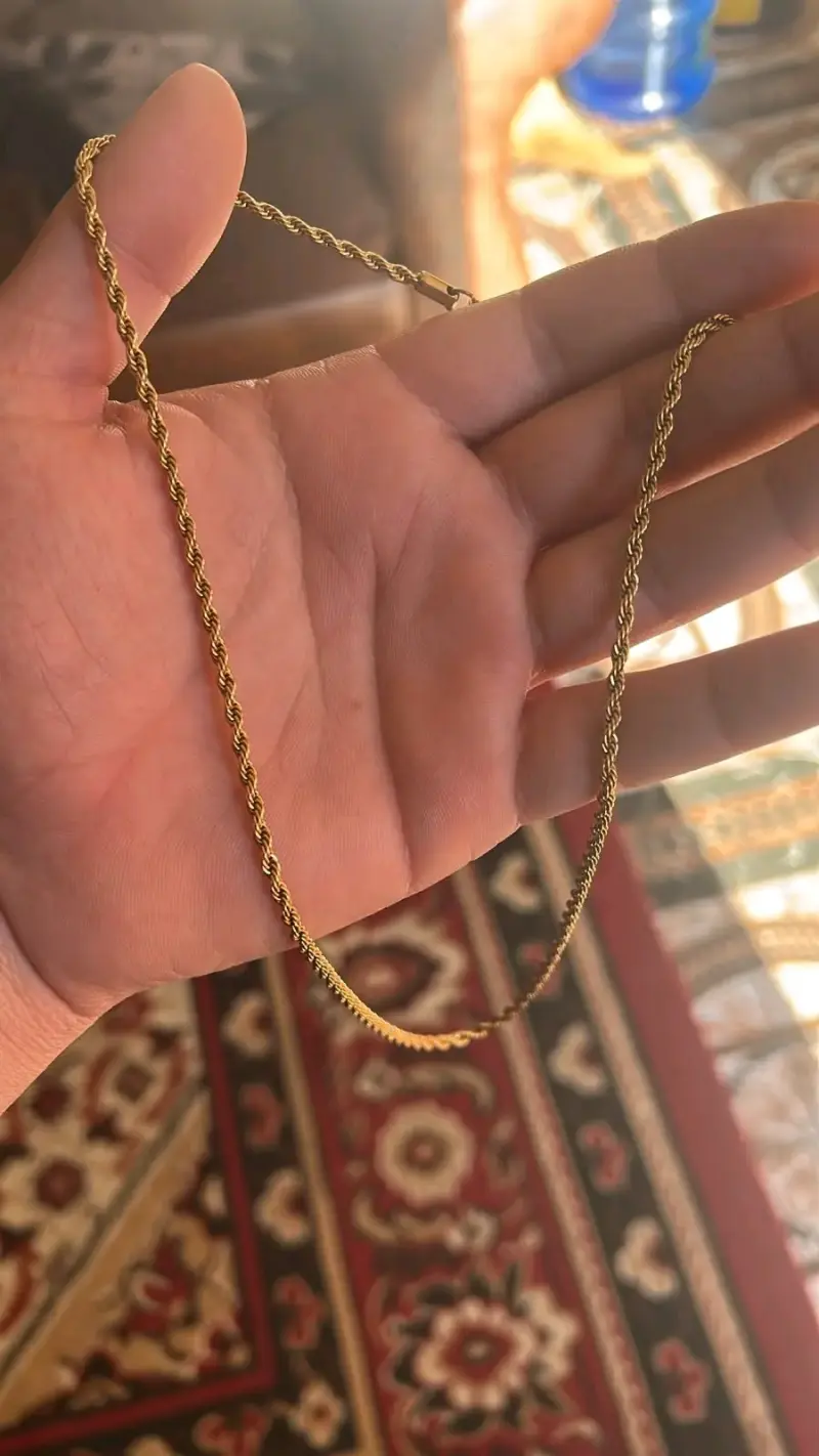 Collar de oro Turbillon - 3