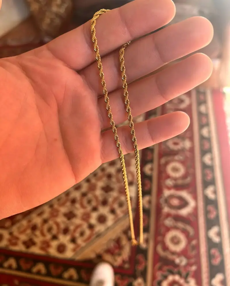 Collar de oro Turbillon - 4