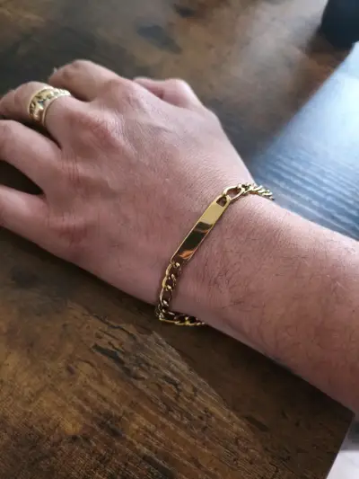 Pulsera de oro 18k para hombre - miniatura 1