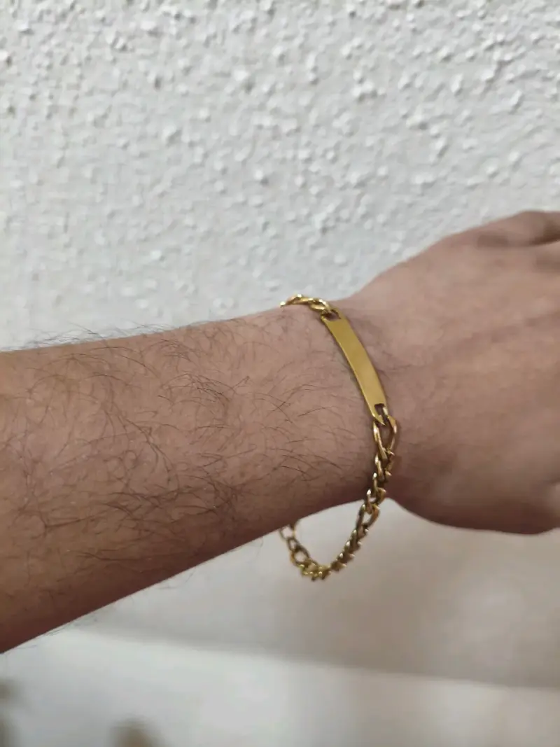 Pulsera de oro 18k para hombre - 2