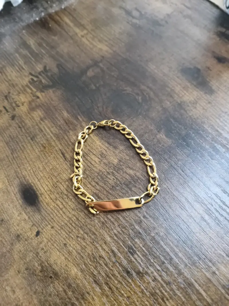 Pulsera de oro 18k para hombre - 3