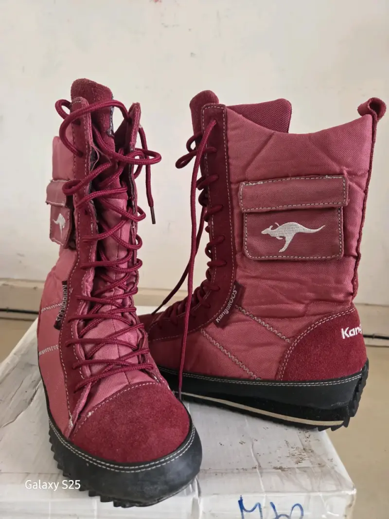 Botas de invierno rojas Kangaroos para mujer - 1