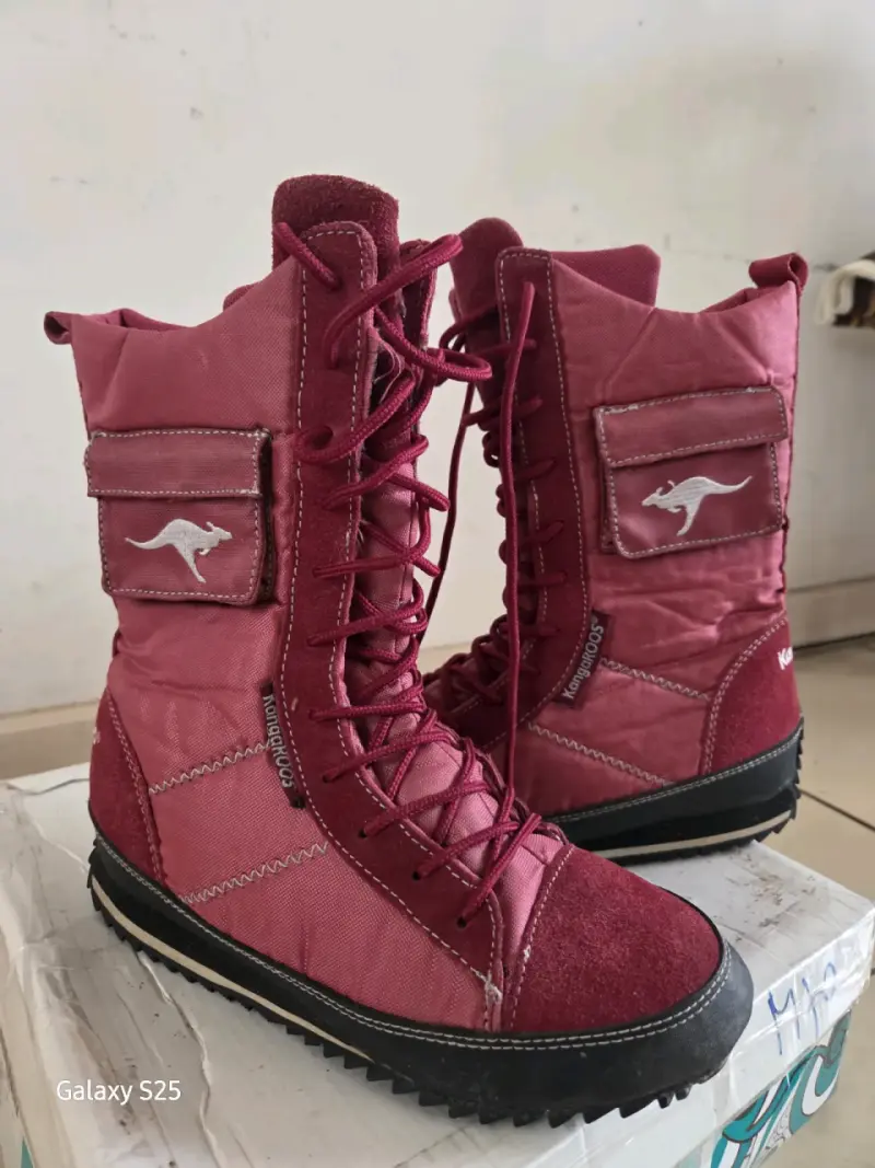 Botas de invierno rojas Kangaroos para mujer - 2