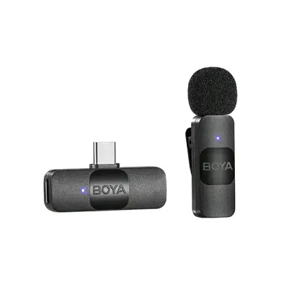 Mic BOYA BY-V10 Inalámbrico Tipo C - Open Box - miniatura 2