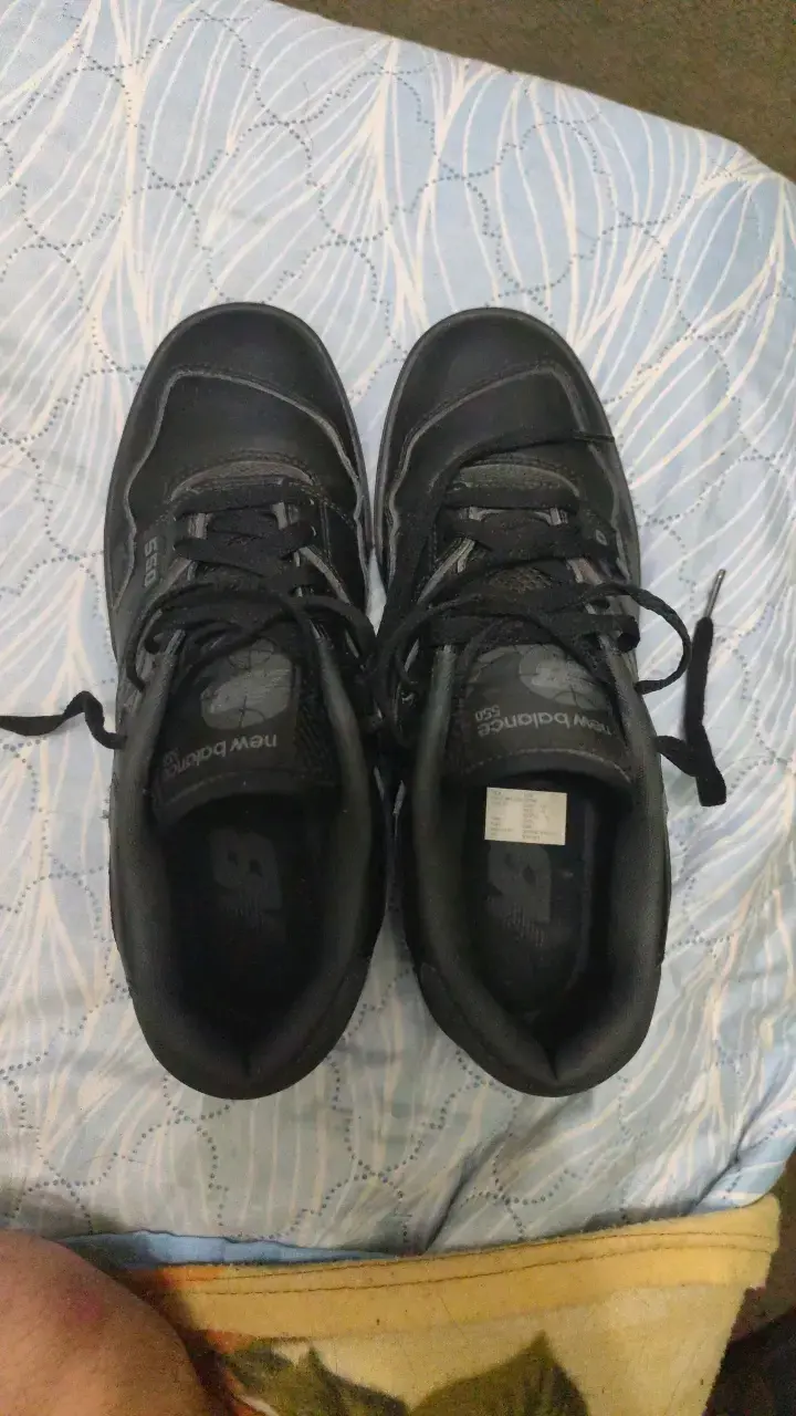 Zapatillas negras New Balance 550 - 3