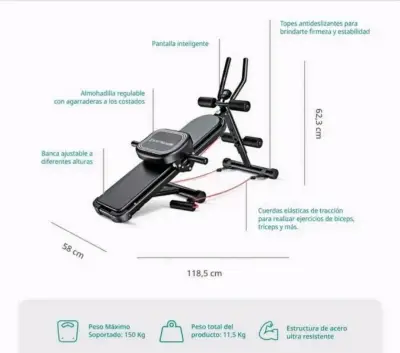 Banco de ejercicios Bodytrainer multifuncional - miniatura 5