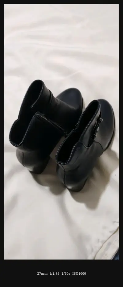 Botines  negro con tacón alto - miniatura 4