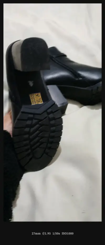 Botines  negro con tacón alto - miniatura 5