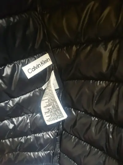 Chaqueta acolchada negra Calvin Klein para hombre - miniatura 6