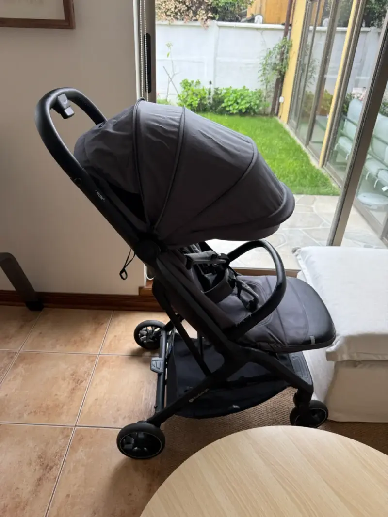 Cochecito ultraligero Kinderkraft Nubi 2 gris - 5