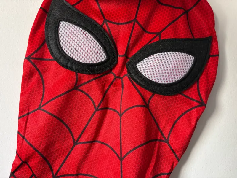 Máscara de disfraz de Spiderman para niños