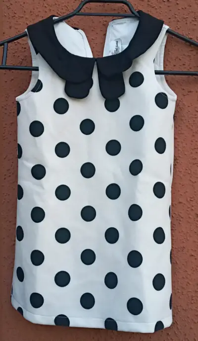 Vestido de niña con lunares talla 4 - miniatura 1
