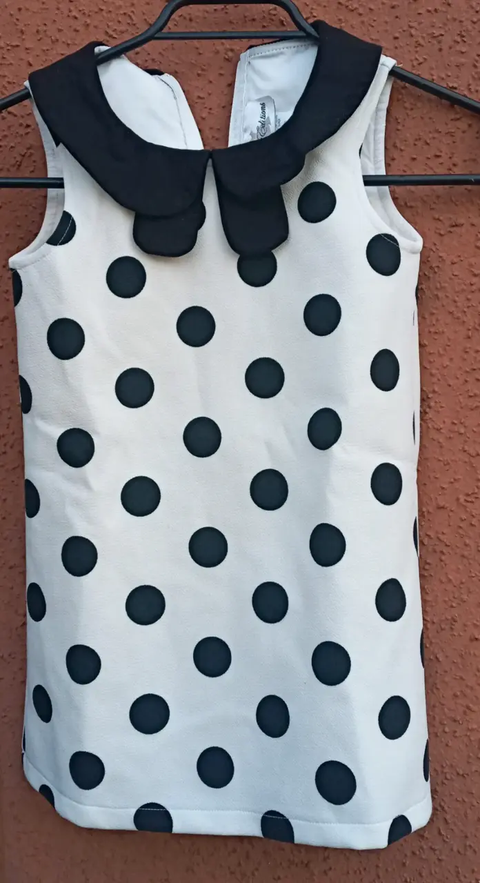 Vestido de niña con lunares talla 4 - 3