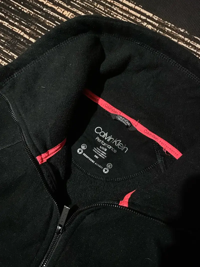 Chaqueta Negra Calvin Klein Talla L Mujer - 3