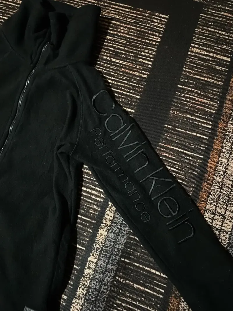 Chaqueta Negra Calvin Klein Talla L Mujer - 5