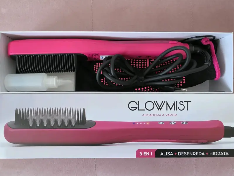 Alisadora a vapor Glowmist 3 en 1 - 2