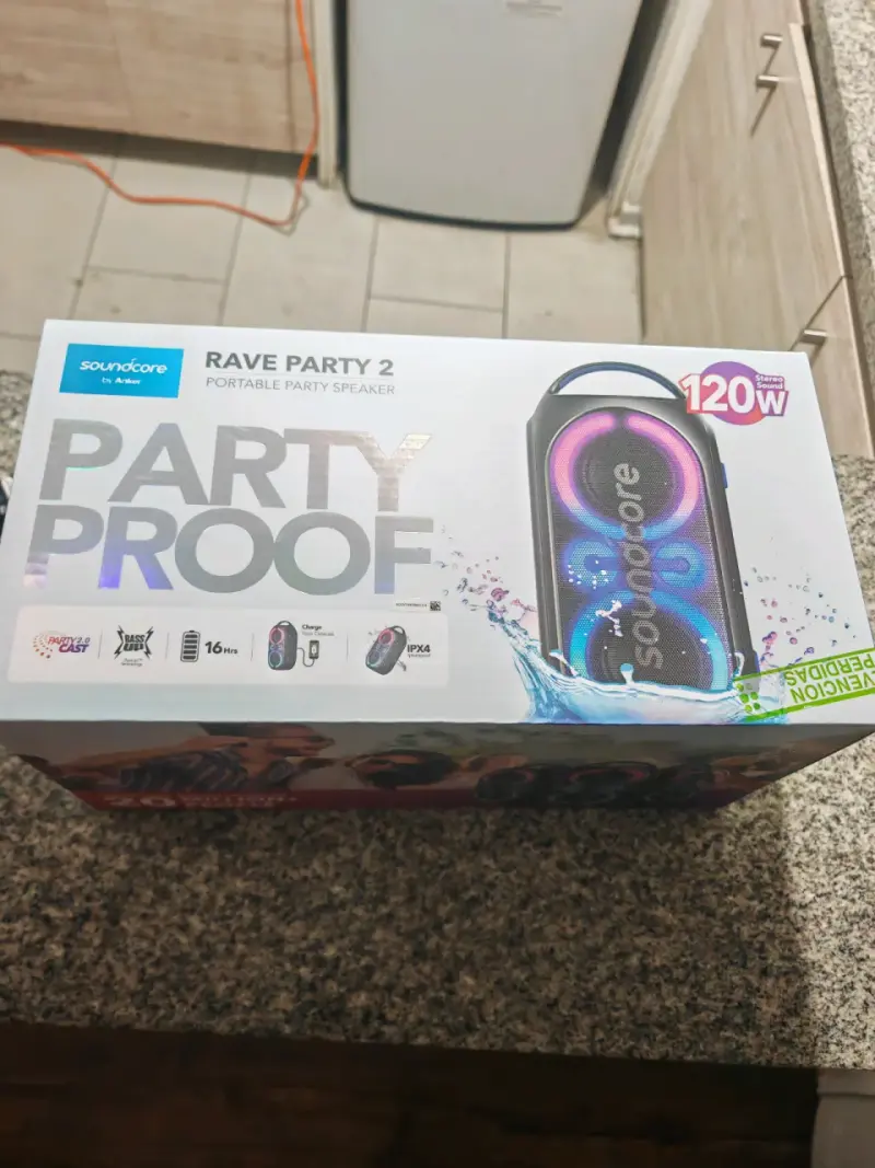 Parlante portátil Soundcore Rave Party 2 120W - 3