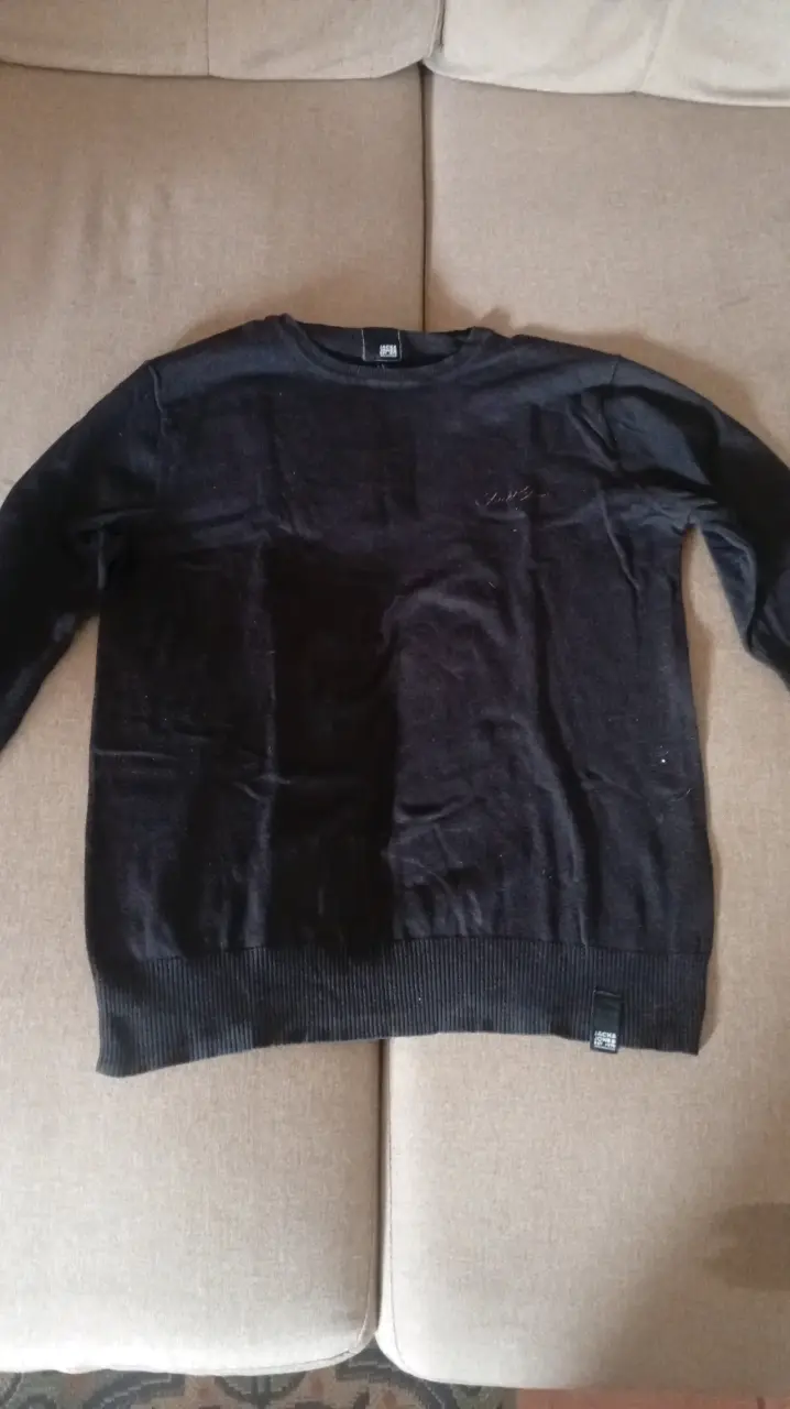 Suéter negro Jack & Jones para hombre - 1