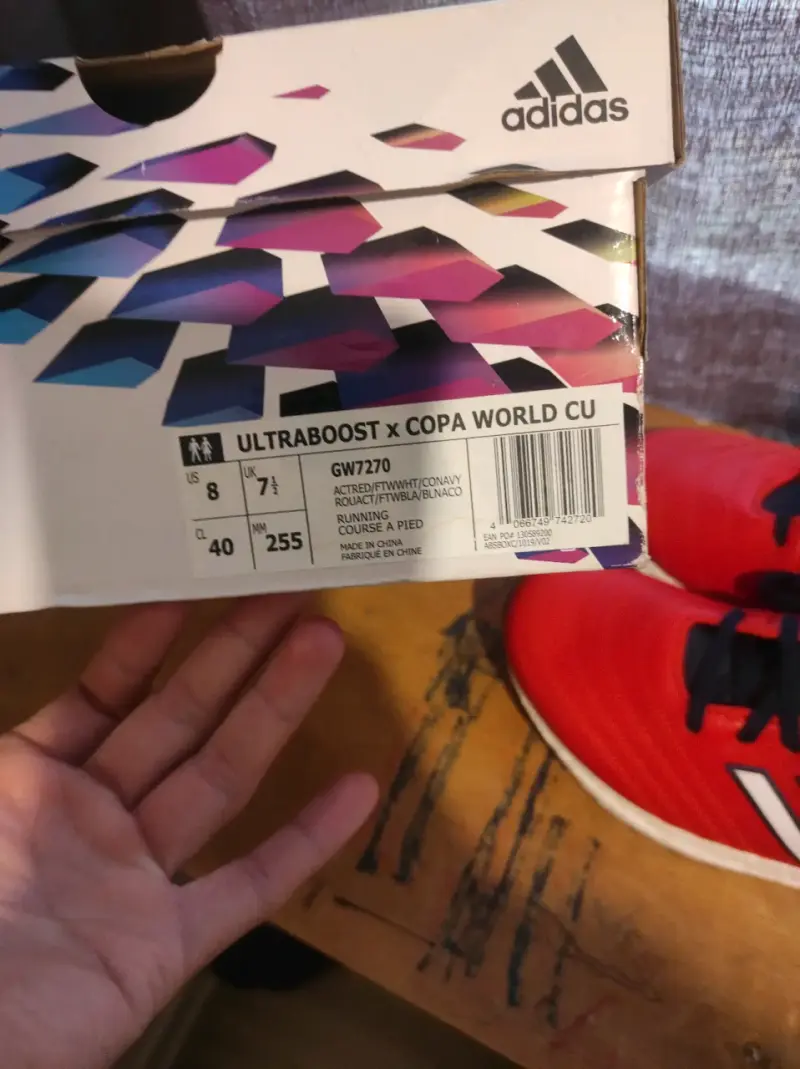 Zapatillas Adidas Ultraboost Copa Chile rojas - 2