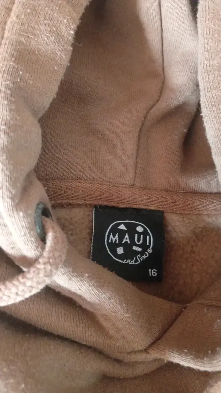Polerón con capucha beige Maui and Sons - 3