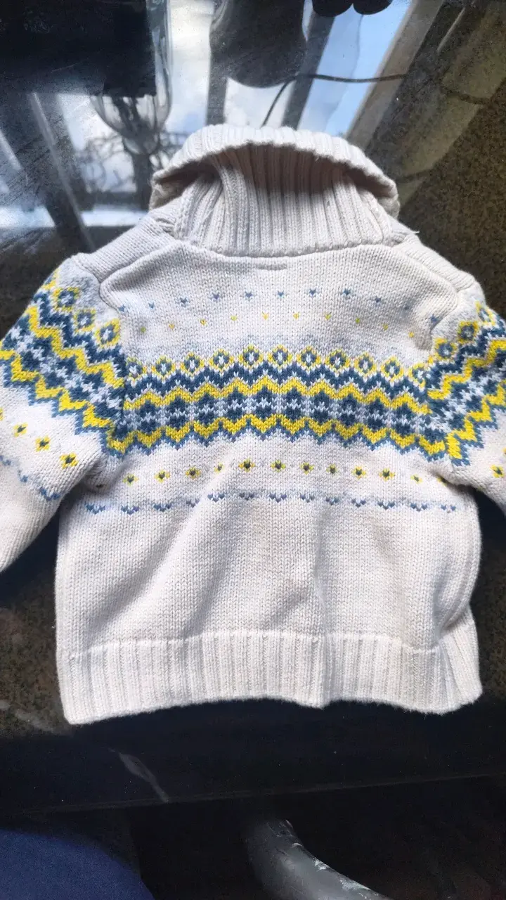 Chaleco de lana para niño con diseño nórdico - 4