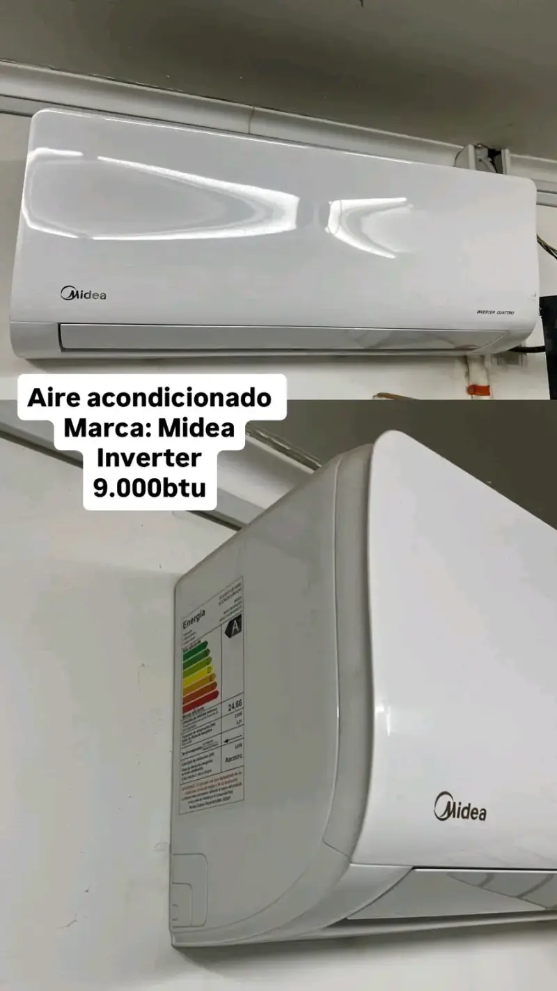 Aire Acondicionado Midea Inverter 9000 BTU - 2