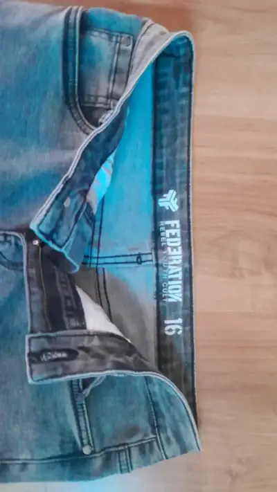 Jeans  grises para hombre Etnik Revolution - miniatura 3