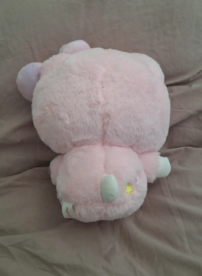Peluche Hello Kitty rosa con moño - 2