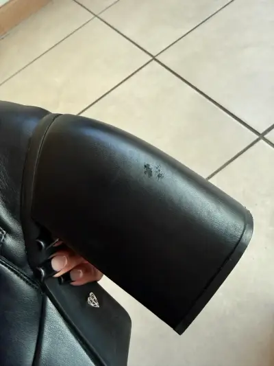 Botines de plataforma negros veganos - miniatura 2