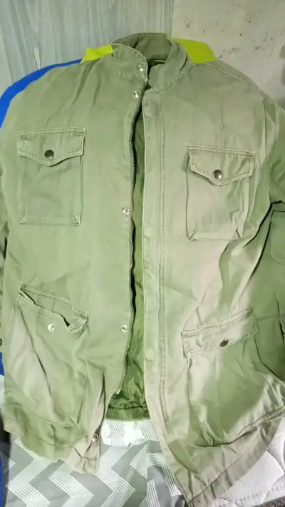 Chaqueta verde militar para hombre Iconic - miniatura 1