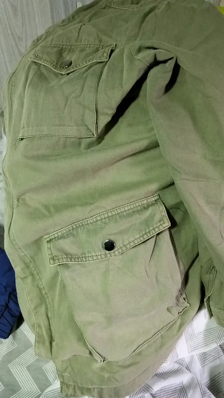 Chaqueta verde militar para hombre Iconic - 3