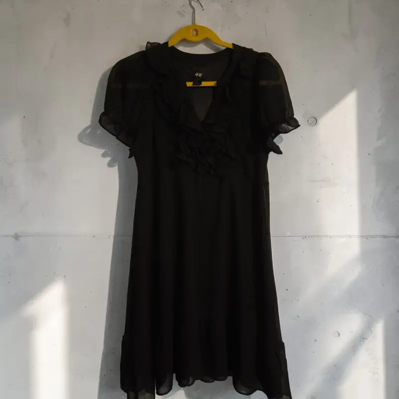 Vestido negro H&M xs - 1