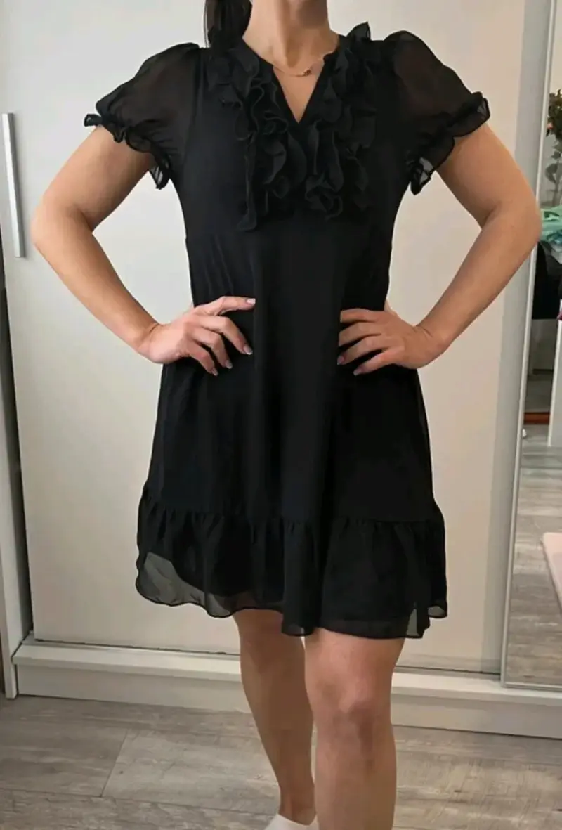 Vestido negro H&M xs - 2