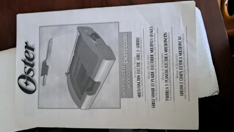 Parrilla eléctrica multifunción Oster CKSTCG3005 - 3