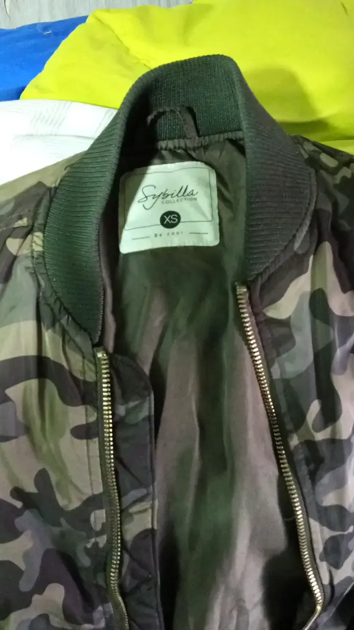 Chaqueta bomber camuflaje estilo militar - 2
