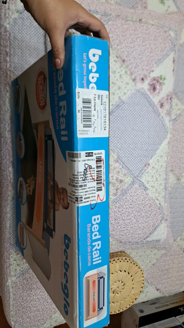 Baranda de cama Bebeglo 152 cm extra seguridad - 3