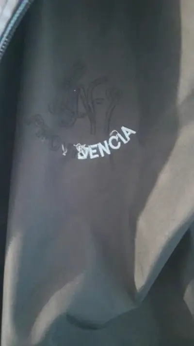 Chaqueta escolar bicolor azul y negra - miniatura 1