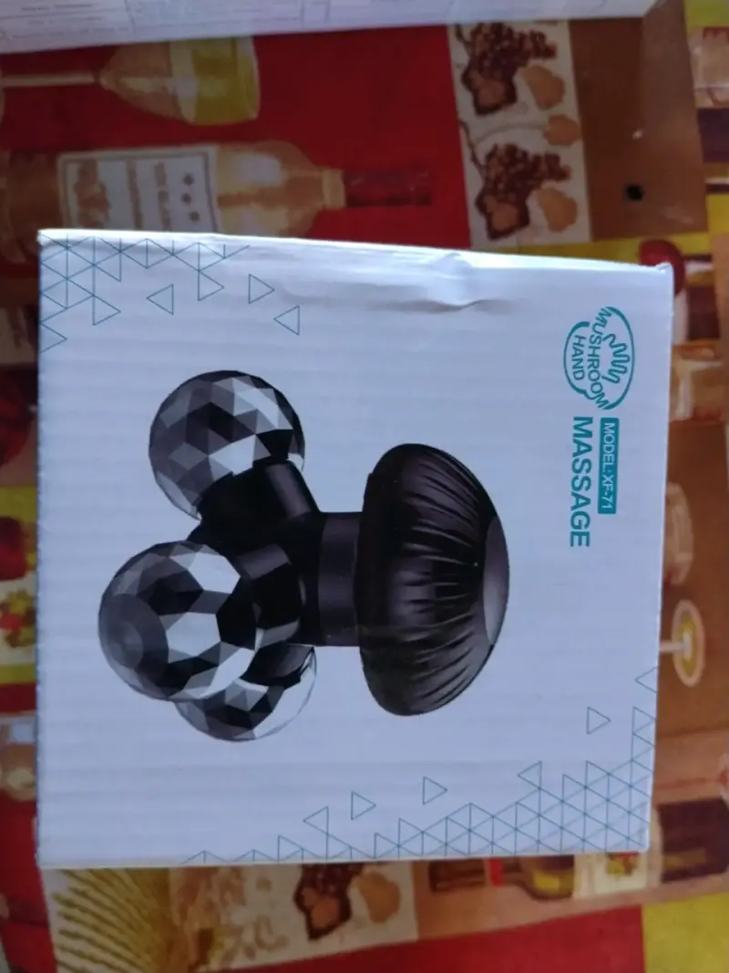 Masajeador de Mano Mushroom Negro - 4
