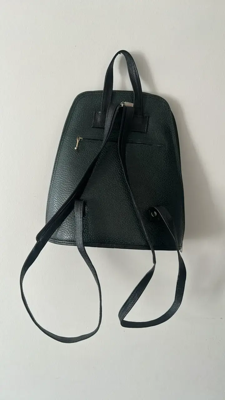 Mochila  de cuero sintético elegante - 3