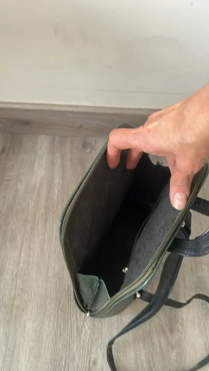 Mochila  de cuero sintético elegante - 4