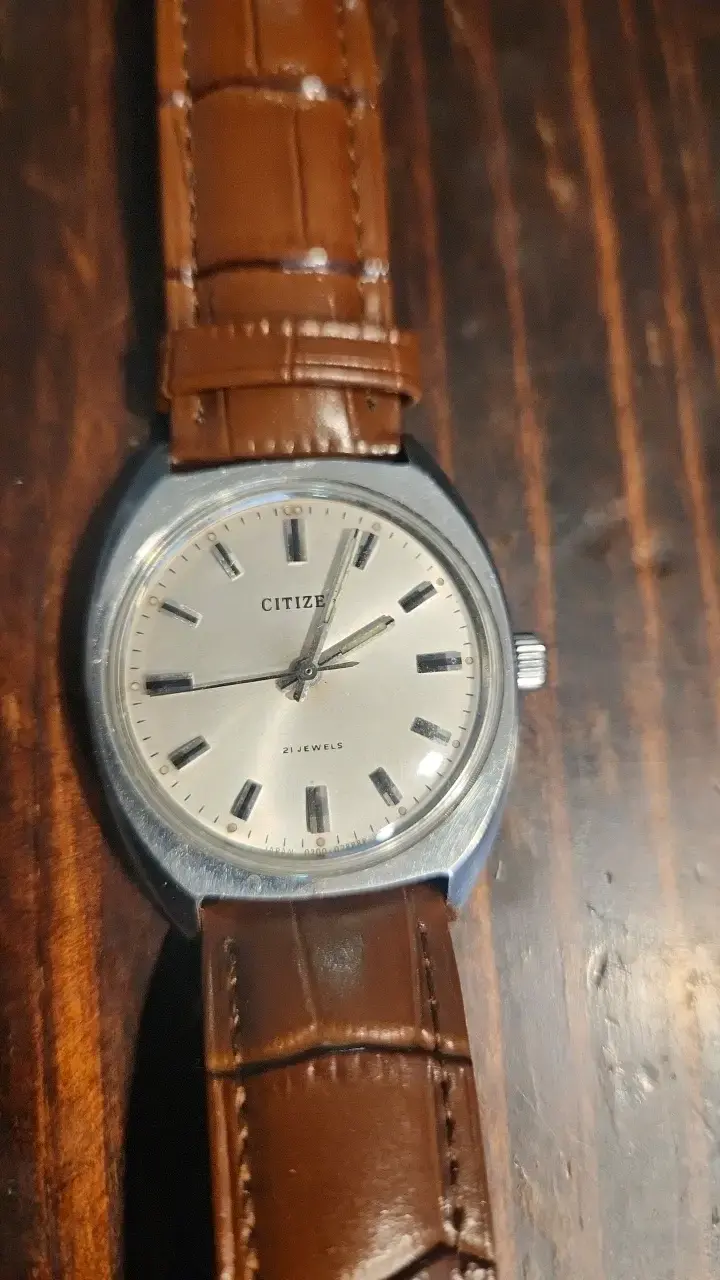 Reloj Citizen (mecanico) con correa de cuero - 3