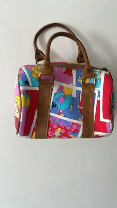 Bolso de mano estampado colorido - miniatura 3