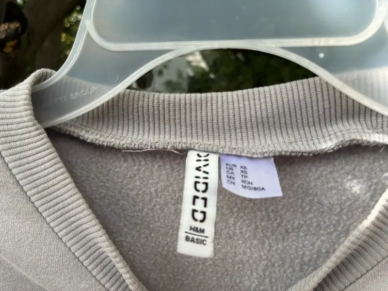 Polerón gris mujer H&M XS - 3