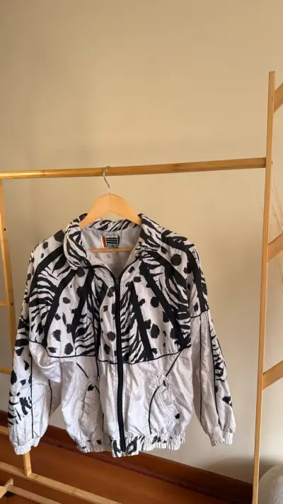 Chaqueta deportiva estampado animal print - miniatura 1