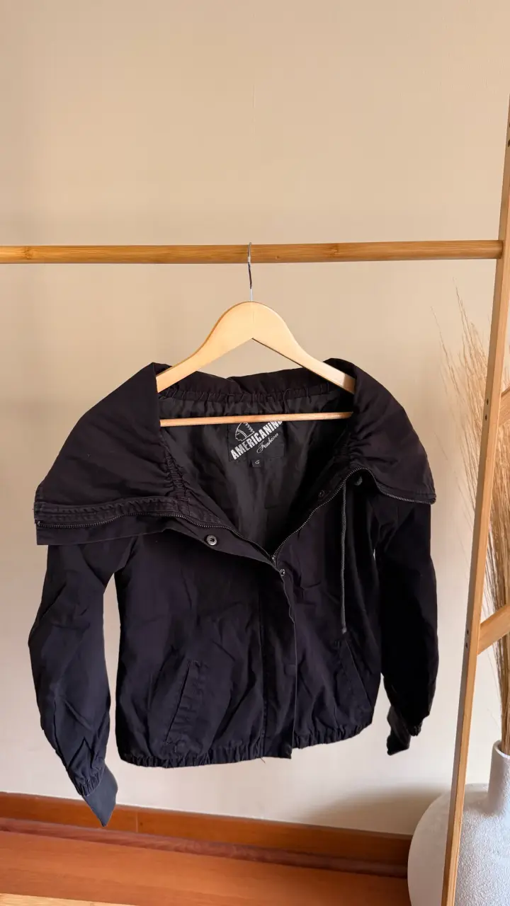 Chaqueta Negra Americanino - 4