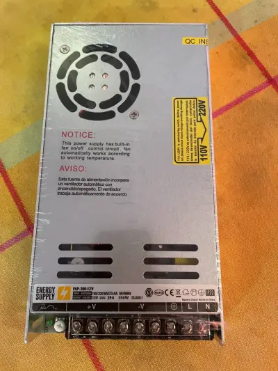 Fuente de Poder 350W Energy Supply FAP-350-12V - miniatura 1