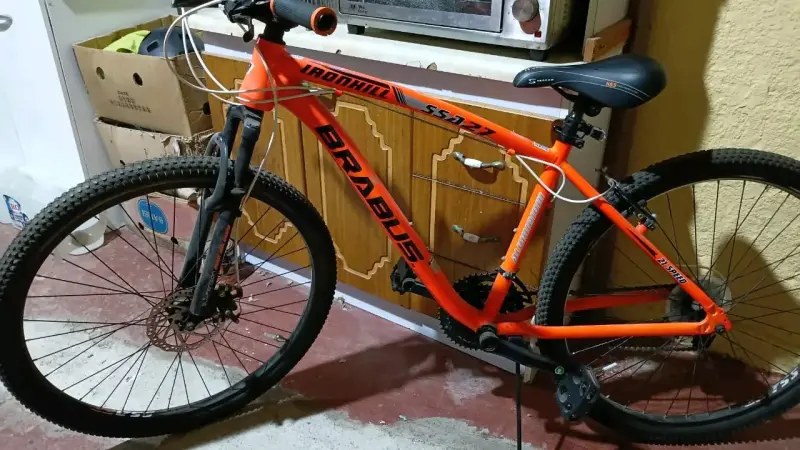Bicicleta Brabus Ironhill S-27 Naranja - 3
