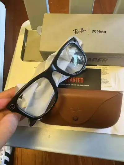 Gafas Inteligentes Ray-Ban Meta Wayfarer Negras - miniatura 1